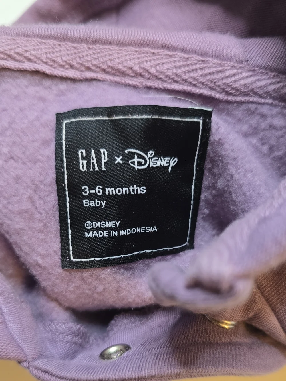 GAP X Disney Hooded Minnie Mouse Romper with Ear Hood